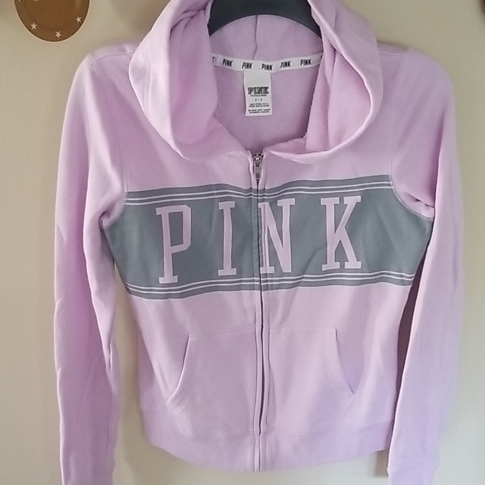 VS Pink hoodie, full zip